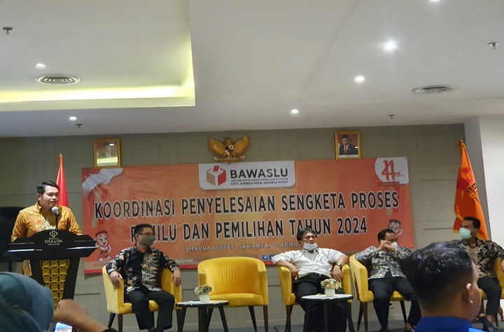 KOORDINASI PENYELESAIAN SENGKETA PROSES MENJELANG PEMILU DAN PEMILIHAN TAHUN 2024