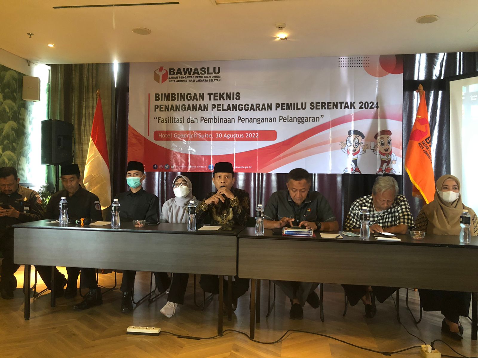 Minimalisir Pelangggaran Pemilu, Bawaslu Jakarta Selatan Lakukan Bimbingan Teknis