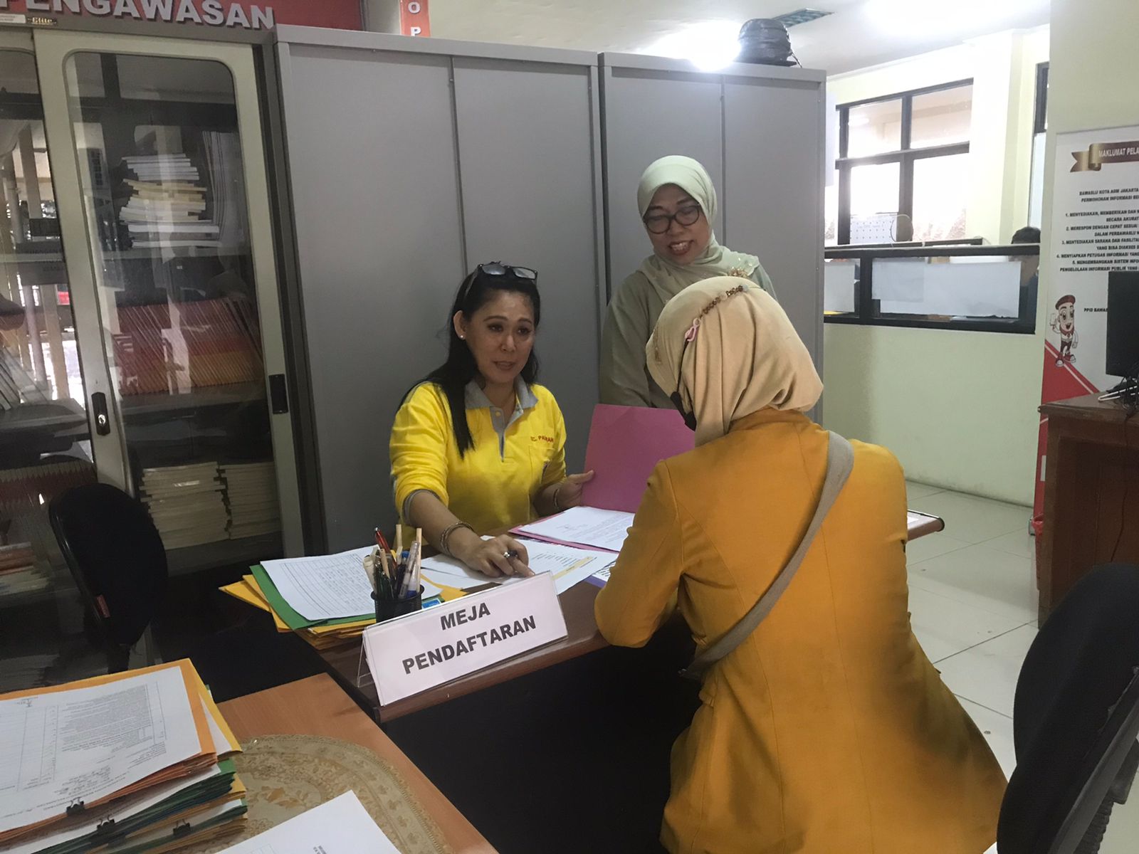 Hari Ketiga Penerimaan Pendaftaran Panwascam, Aminah: 67% Pendaftar Yang Berkasnya Lengkap