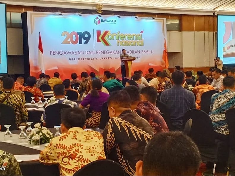 Konferensi Nasional Pengawasan dan Penegakan Keadilan Pemilu 2019