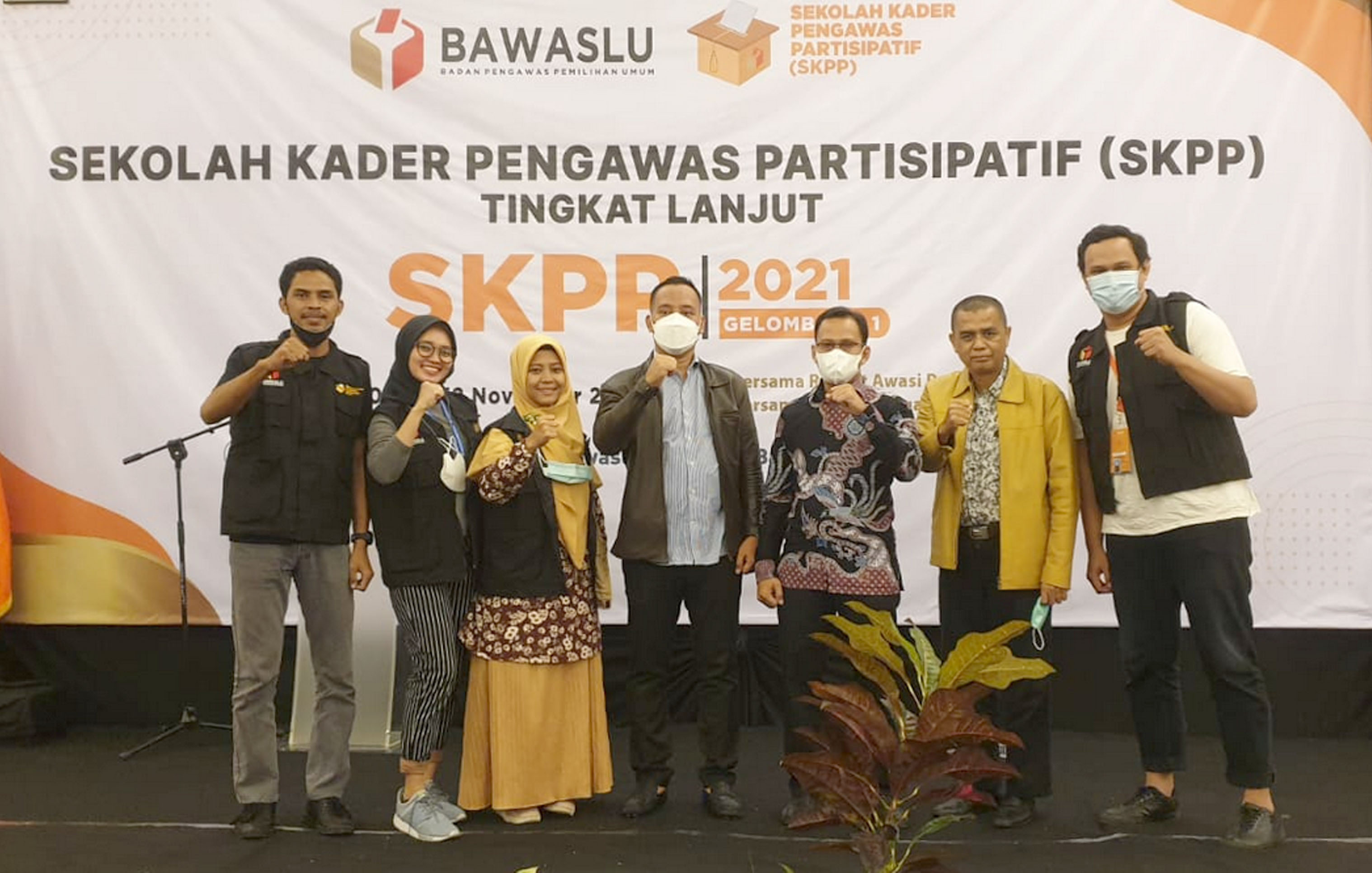 Dua Kader SKPP Bawaslu Jaksel Mengikuti Kegiatan SKPP tingkat Nasional di Bogor, Jabar.