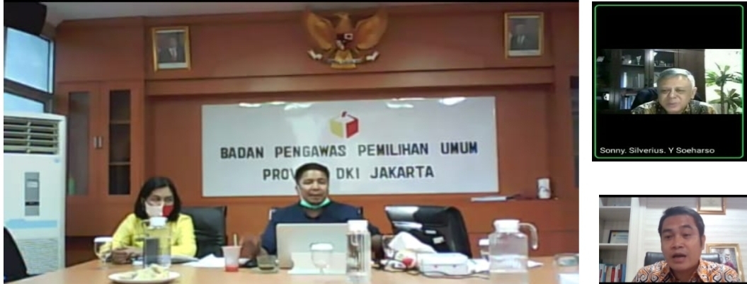 WEBINAR NASIONAL SERI 2 BAWASLU DKI JAKARTA “MENEGAKKAN KEADILAN PEMILU, MEWUJUDKAN KEDAULATAN RAKYAT”