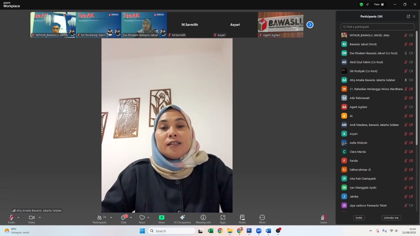 Ketua Bawaslu Jaksel